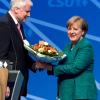 Angela Merkel und CSU-Chef Horst Seehofer beim Parteitag der Christsozialen in Nürnberg.