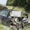 Bei einem schweren Verkehrsunfall auf der A7 bei Senden sind am Samstagmittag drei Menschen verletzt worden.