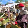 Jede Menge zum Staunen und Entdecken gibt es auf dem Mittelaltermarkt im Kloster Wiblingen zu Ulm: historische Handwerkskunst inklusive. 