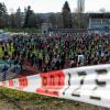 Im November hatten im Illerstadion in Kempten um die 1200 Menschen gegen Corona-Regeln protestiert.