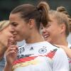 Die deutsche Frauen-Nationalmannschaft darf sich freuen: Der Einzug ins Achtelfinale ist sicher.