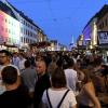 Gute Stimmung in der Augsburger Innenstadt: Rund 150.000 Besucher wurden bei den Sommernächten 2019 gezählt.