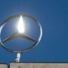 Der Mercedes-Stern auf dem Gebäude der ehemaligen Zentrale des Automobilkonzerns in Stuttgart.