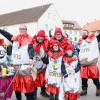 Mehrere Tausend Besucherinnen und Besucher säumten die Straßen, um mit dem Kötzer Narren Club Fasching zu feiern.