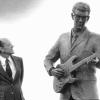 Das Buddy-Holly-Denkmal von Grant Speed in Lubbock, Texas. dpa