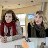 Die Kommissarinnen Gorniak (Karin Hanczewski, li.) und Sieland (Alwara Höfels) ermitteln im Dresdner "Tatort".