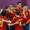 Spanien gewann hochverdient gegen Irland. Foto: Kamil Krzaczynski dpa