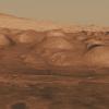 Bild eines Gale-Kraters auf dem Mars