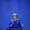 Bundeskanzlerin Angela Merkel verkündet weitrechende Einschränkungen.