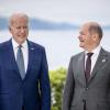 US-Präsident Joe Biden (l) und Bundeskanzler Olaf Scholz wollen sich am Freitag in Washington treffen.