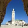 Die Moschee Hassan II. in Casablanca ist eine der größten weltweit. 