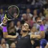 Zum fünften Mal im Endspiel der US Open: Rafael Nadal.