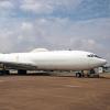 Eine Boeing E-6 Mercury auf dem Flugplatz Fairford. 