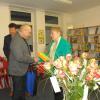 Auch die Bürgermeister Konrad Carl und Dietrich Binder bedankten sich im Namen ihrer Gemeinden Todtenweis und Petersdorf bei der langjährigen Leiterin der Pfarr- und Gemeindebücherei Aindling, Brigitte Lechner. 