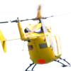 Nach einem Unfall in Syrgenstein, ist ein Mann mit dem Hubschrauber ins Krankenhaus gebracht worden.