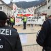 Die Pegida plant nun auch eine Demonstration in Augsburg. Unser Bild entstand in Bregenz.