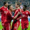 Die Bayern haben sich für das Achtelfinale der Champions League qualifiziert. Foto: Sven Hoppe dpa