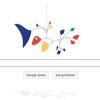 Google-Doodle zum 113. Geburtstag von Alexander Calder.