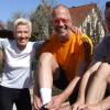 Ein Leben ohne Sport ist für sie unvorstellbar: (von links) Marius, Gisela, Thomas und Daniel Prechtl aus Langenneufnach.