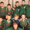 Die U13-Junioren des TSV Nördlingen erreichten bei den schwäbischen Futsalmeisterschaften den dritten Platz. Hintere Reihe von links: Matthias Schmid, Oliver Wagner, Jannik Hahn, Tim Seitz, Valentin Hirsch, Trainer Daniel Patent. Mittlere Reihe von links: Tiberiu Parciuela, Luis Schüler, Samuel Hertle, Simon Rothgang, Jonas Häfele. Ganz vorne Tim Schmidt.  

