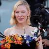 Schauspielerin Cate Blanchett steht als Dirigentin im Film „Tár“ vor der Kamera. 