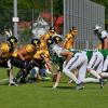 Football Regionalliga: Der Landsberg X-PRESS fährt gegen die Munich Cowboys II seinen nächsten fulminantenSieg ein. Endstand 60:13