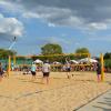 Viele Zuschauer verfolgten die Spiele auf den neuen Beachvolleyballfeldern der SG Alerheim. 