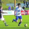 Am vergangenen Spieltag gelang Felix Schnur von den Sporfreunden Friedberg (rechts) ein Tor gegen den SV Ried, nun müssen die "Ostler" nach Wulfertshausen. Für den SV Ried (links Michael Kiser) geht es gegen Bachern darum, nicht früh den Anschluss ans untere Mittelfeld zu verlieren. Foto: Peter Kleist