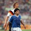 Guido Buchwald meldete Diego Maradona im Finale der WM 1990 ab. Auftrag ausgeführt.