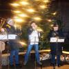 Weihnachtslieder spielte die Blasmusik um Altbürgermeister Josef Kodmeir.