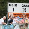 Das Ergebnis auf der Anzeigentafel spricht Bände. Der selbst ernannte Aufstiegsaspirant TSV Meitingen verlor das Spitzenspiel gegen den TSV Hollenbach mit 1:6. Die heimischen Fans konnten es nicht fassen. 	