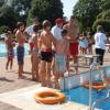 „Spiel und Spaß – am und im Wasser“ war das Motto der Wasserwacht beim Ferienprogramm. 
