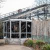 Das Affenhaus im Zoo Krefeld wurde bei einem Brand komplett zerstört. Mehr als 30 Tiere starben in den Flammen.