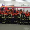 Ein stattliches Team bot die Freiwillige Feuerwehr Gablingen für ihre Leistungsprüfungen auf. 	