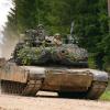 Wird ebenfalls im ukrainischen Kampfgebiet erwartet: US-Kampfpanzer des Typs M1 Abrams.  
