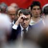 Emmanuel Macron will wieder Vertrauen zurückgewinnen, indem er Bürger - wie hier in Greoux-les-Bains - zur Mitarbeit aufruft.