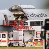 Am Allgäu Airport in Memmingerberg sind am Donnerstag zehn kriegsverletzte Ukrainer in einem Spezialflugzeug angekommen. Zwei Patienten wurden nach Günzburg gebracht. 