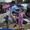 Mehrere Tausend Migranten hoffen in der mexikanischen Grenzstadt Tijuana auf Asyl in den USA.