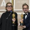 Ernestine Hipper, gebürtig aus Langemosen, und Christian M. Goldbeck, gewinnen den Oscar für das beste Produktionsdesign für "Im Westen nichts Neues". 
