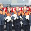 Sophie Hohl, Eva Berger, Marina Schorer, Jasmin Diem und Franzi Riegg (von links) sind in Mickhausen die ersten Frauen in den Reihen der Brandschützer. 