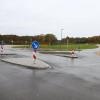 Der Kreuzungsbereich der Staatsstraße 2045 und 2035 westlich von Pöttmes ist fertig und ab Freitag befahrbar.