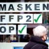 Bayern verfolgte bisher eine besonders strenge FFP2-Maskenpflicht. In vielen anderen Bundesländern (hier eine Aufnahme aus Bremen) ist die so genannte OP-Maske das Maß der Dinge.