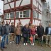 Besuch von Vertretern der Deutschen Stiftung Denkmalschutz im künftigen Haus zur Geschichte in Babenhausen.