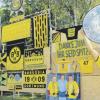 Der Westerringer Alfons Schmid freut sich über Dortmunds Double-Gewinn. Zu Ehren seines Lieblingsvereins steht auf seinem Grundstückstück eine riesige Gerüstwand, ausstaffiert mit vielen Dortmunder Utensilien. 