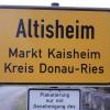In Altisheim ist es am Tag vor Heiligabend zu einem tödlichen Ehedrama gekommen.