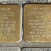 Zwei von sechs Stolpersteinen in Oberhausen: Sie erinnern in der Wertachstraße an Ernst Lossa und seinen Vater Christian, beide von den Nationalsozialisten ermordet.