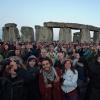 Sie feiern den Beginn des längsten Tages: Sommersonnenwende am Stonehenge.