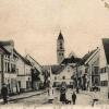 Die heutige Karl-Mantel-Straße etwa im Jahr 1900 