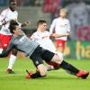 Neue Aufgabe für Michael Gregoritsch: Statt im Mittelfeld setzt FCA-Trainer Manuel Baum den Österreicher im Angriff ein. Mittlerweile gehen neun Tore auf das Konto des 24-Jährigen.