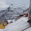 Der Winter hat die Berge fest im Griff. Eine Fahrt mit der Bergen-Bahn.